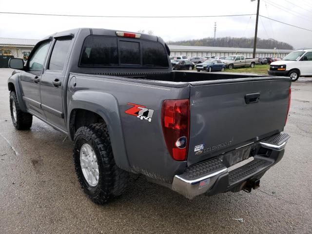 1GCDT43E788187256 - 2008 CHEVROLET COLORADO L GRAY photo 3