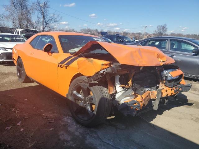 2C3CDYBT7EH258305 - 2014 DODGE CHALLENGER ORANGE photo 4