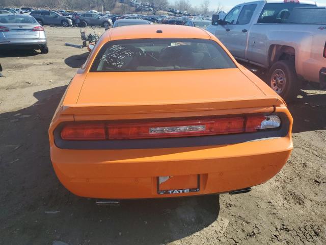 2C3CDYBT7EH258305 - 2014 DODGE CHALLENGER ORANGE photo 6