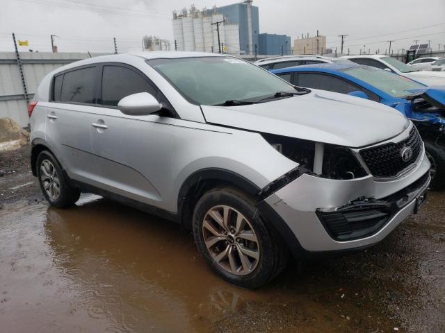 KNDPB3AC8E7602954 - 2014 KIA SPORTAGE B SILVER photo 4