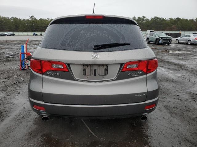 5J8TB18228A012726 - 2008 ACURA RDX GRAY photo 6