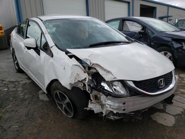 2HGFB2F71FH544985 - 2015 HONDA CIVIC SE WHITE photo 1