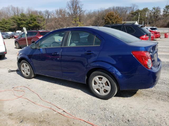 1G1JA5SGXD4136118 - 2013 CHEVROLET SONIC LS 蓝色 照片 2