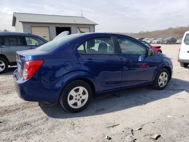 1G1JA5SGXD4136118 - 2013 CHEVROLET SONIC LS 蓝色 照片 3