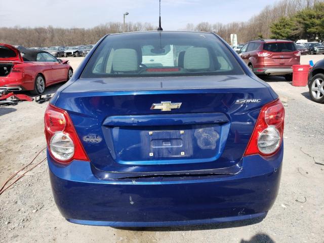 1G1JA5SGXD4136118 - 2013 CHEVROLET SONIC LS 蓝色 照片 6
