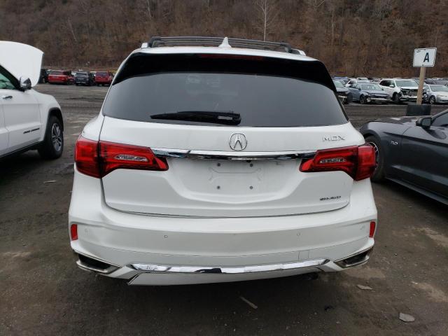 5J8YD4H82LL033482 - 2020 ACURA MDX ADVANC WHITE photo 6