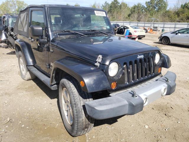 1J4FA54108L566980 - 2008 JEEP WRANGLER S BLACK photo 1