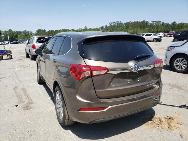 LRBFXCSA5KD015309 - 2019 BUICK ENVISION E BROWN photo 3