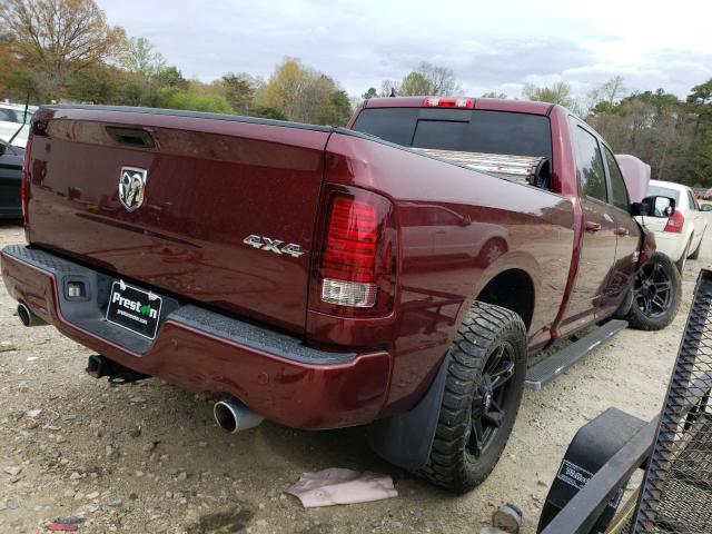 1C6RR7UT3GS203710 - 2016 RAM 1500 SPORT BURGUNDY photo 4