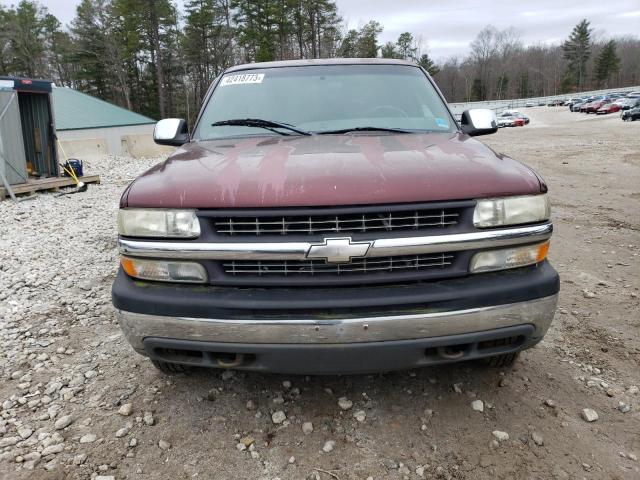 2GCEK19T711247959 - 2001 CHEVROLET SILVERADO BURGUNDY photo 5