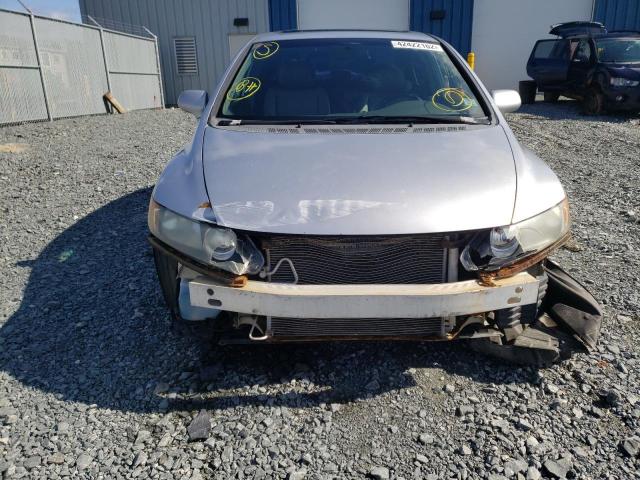 2HGFA16918H109031 - 2008 HONDA CIVIC EXL 银色 照片 9