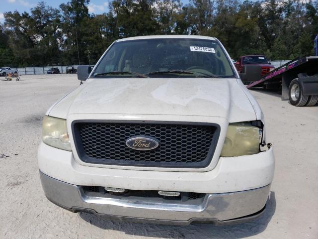 1FTPX12514NA30352 - 2004 FORD F150 WHITE photo 5