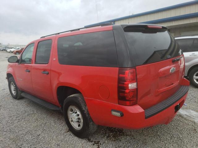 3GNGK26K18G184571 - 2008 CHEVROLET SUBURBAN K RED photo 2