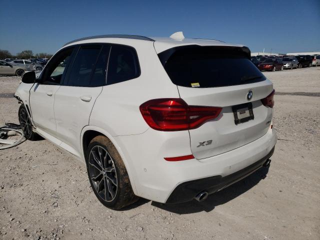 5UXTR9C52KLD97602 - 2019 BMW X3 XDRIVE3 WHITE photo 3