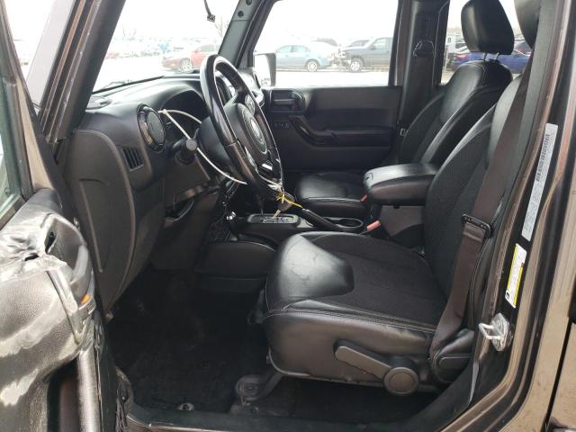 1C4BJWEG0HL622221 - 2017 JEEP WRANGLER U GRAY photo 7