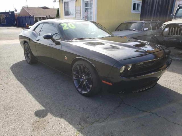 2C3CDZFJ5LH117423 - 2020 DODGE CHALLENGER BLACK photo 1