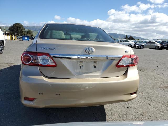 5YFBU4EE3CP063452 - 2012 TOYOTA COROLLA BA GOLD photo 6