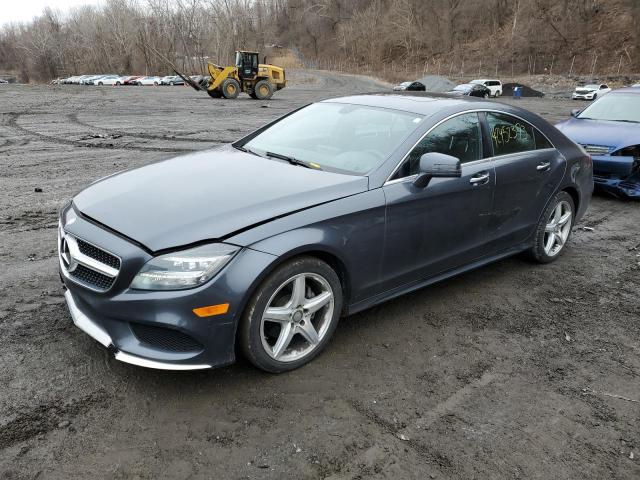 WDDLJ6HB6FA147841 - 2015 MERCEDES-BENZ CLS 400 4M GRAY photo 1