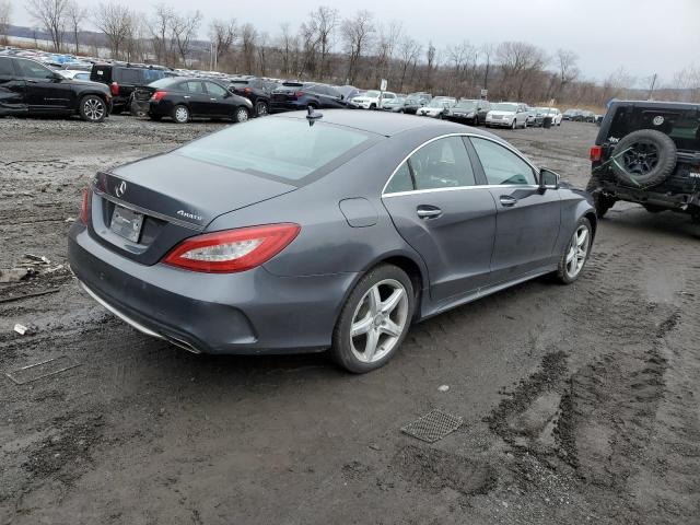 WDDLJ6HB6FA147841 - 2015 MERCEDES-BENZ CLS 400 4M GRAY photo 3