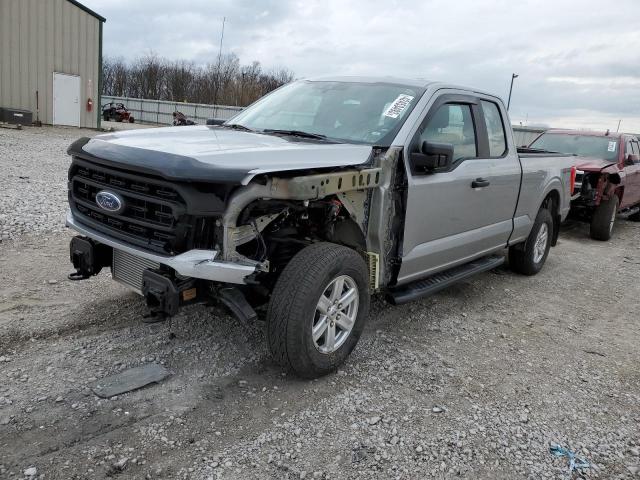 1FTEX1EP9MKD39587 - 2021 FORD F150 SUPER SILVER photo 1