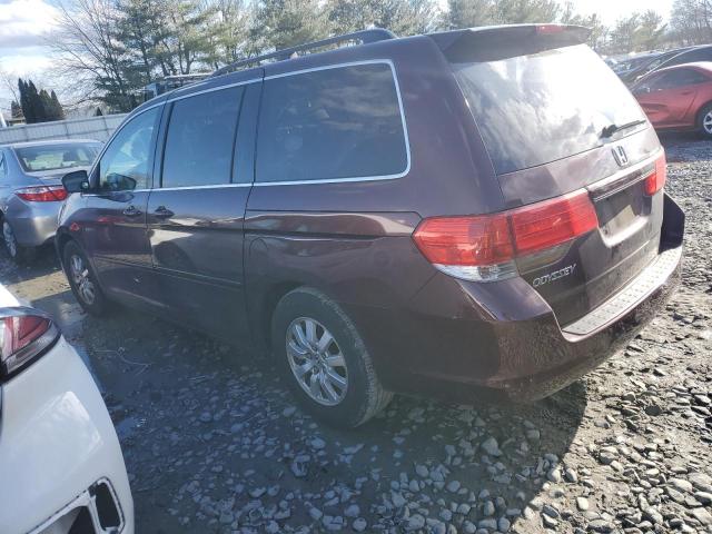 5FNRL38409B024434 - 2009 HONDA ODYSSEY EX BURGUNDY photo 2