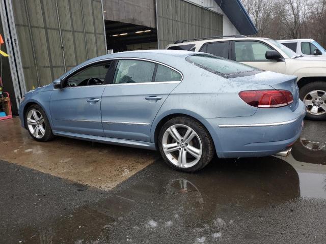 WVWAN7ANXDE541641 - 2013 VOLKSWAGEN CC BLUE photo 2