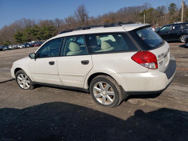 4S4BP61C387342993 - 2008 SUBARU OUTBACK 2. WHITE photo 2