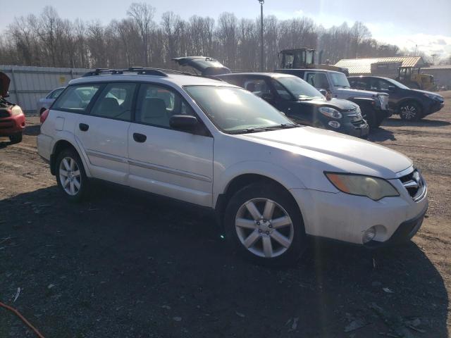 4S4BP61C387342993 - 2008 SUBARU OUTBACK 2. WHITE photo 4