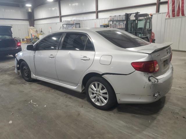 1NXBU40E69Z073617 - 2009 TOYOTA COROLLA BA 银色 照片 2