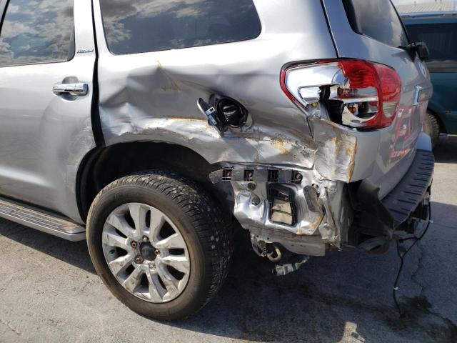 5TDDW5G19BS054201 - 2011 TOYOTA SEQUOIA PL SILVER photo 9