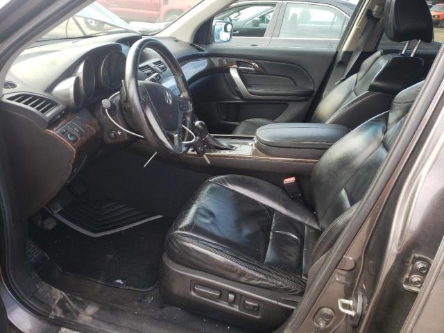 2HNYD2H34CH512209 - 2012 ACURA MDX TECHNO GRAY photo 7