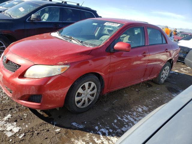 JTDBL40E49J023050 - 2009 TOYOTA COROLLA BA RED photo 1