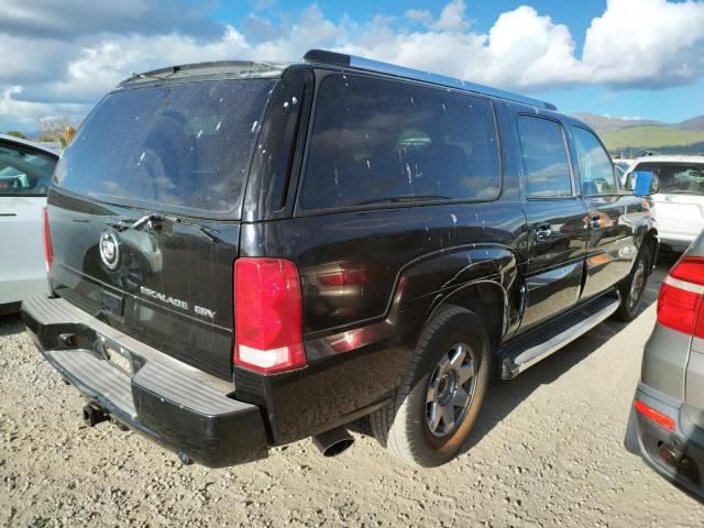 3GYFK66N44G164809 - 2004 CADILLAC ESCALADE E BLACK photo 3