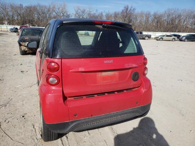 WMEEJ3BA5DK668754 - 2013 SMART FORTWO PUR RED photo 6
