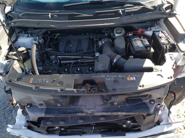 1FM5K8AR6HGB94351 - 2017 FORD EXPLORER P WHITE photo 11