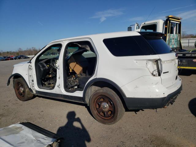 1FM5K8AR6HGB94351 - 2017 FORD EXPLORER P WHITE photo 2