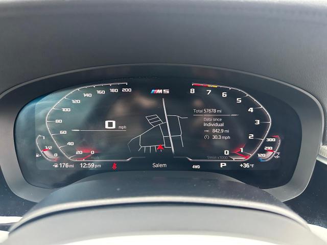 WBSJF0C0XLB449010 - 2020 BMW M5 BASE შავი ფოტო 7