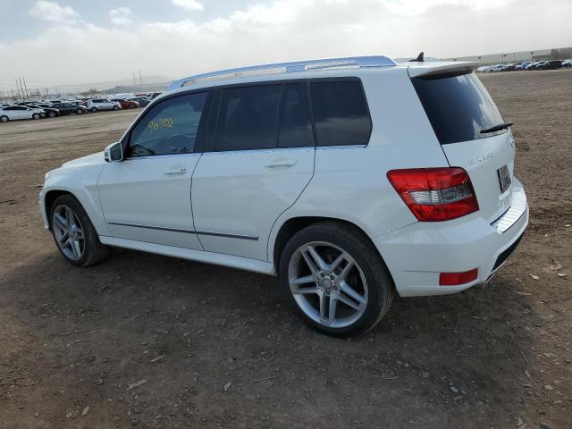 WDCGG8HB4BF671082 - 2011 MERCEDES-BENZ GLK 350 4M WHITE photo 2