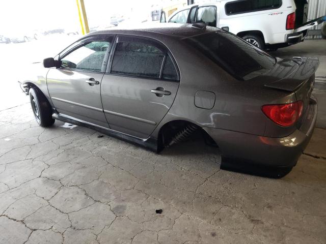 2T1BY32E75C495449 - 2005 TOYOTA COROLLA XR GRAY photo 2