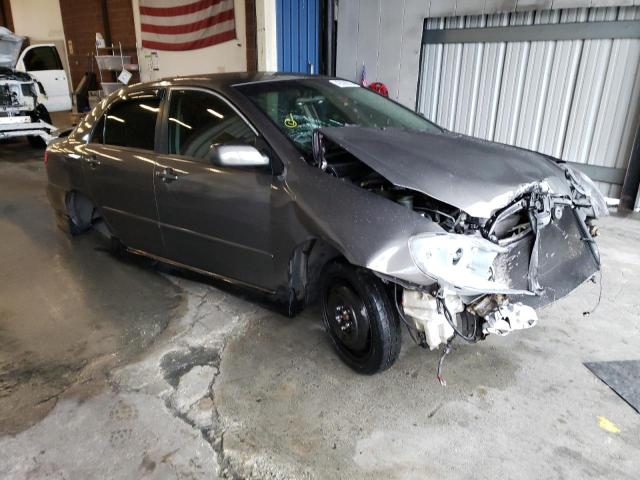 2T1BY32E75C495449 - 2005 TOYOTA COROLLA XR GRAY photo 4