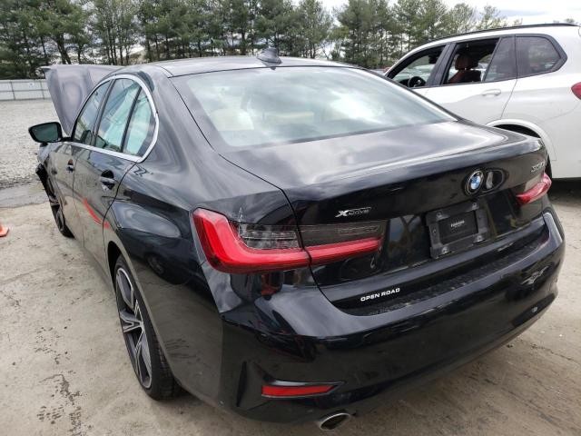 3MW5R7J07M8B67211 - 2021 BMW 330XI BLACK photo 3