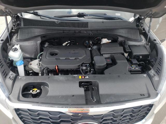 5XYPG4A36KG516466 - 2019 KIA SORENTO L GRAY photo 12