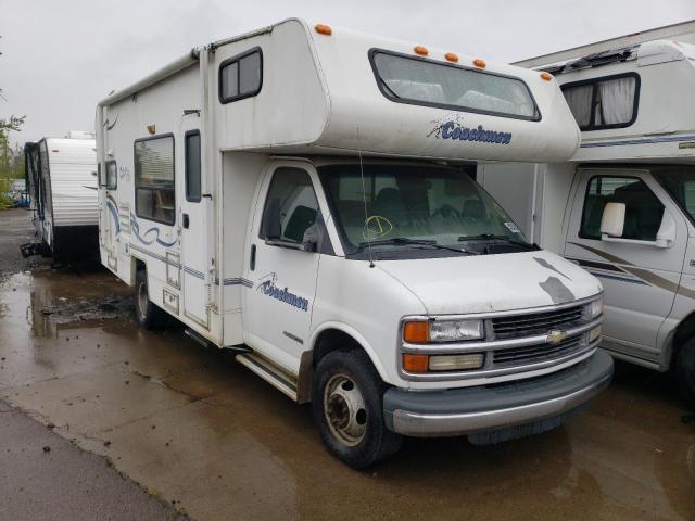 1GBJG31J1Y1255758 - 2001 CHEVROLET COACHMAN WHITE photo 1