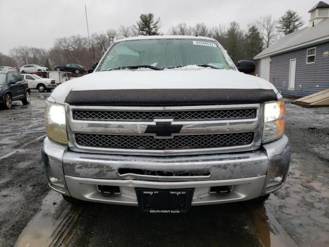 1GCRKSE77CZ340250 - 2012 CHEVROLET SILVERADO WHITE photo 5