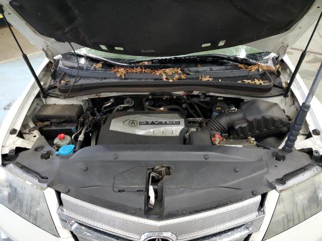 2HNYD28679H501577 - 2009 ACURA MDX TECHNO WHITE photo 11