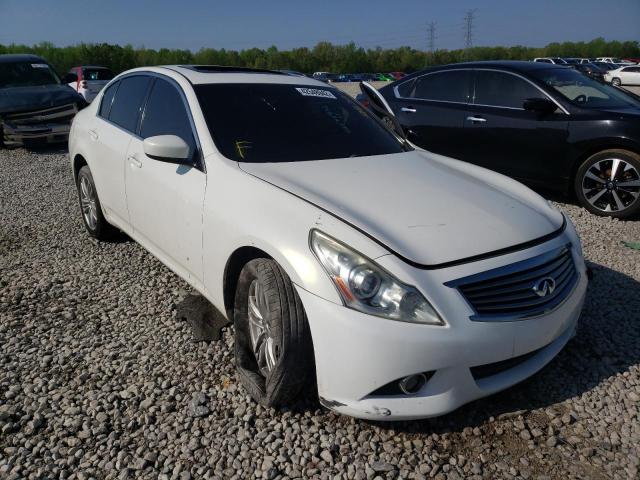 JN1CV6AR8CM670068 - 2012 INFINITI G37 WHITE photo 1