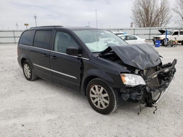 2C4RC1BG9ER469552 - 2014 CHRYSLER TOWN & COU BLACK photo 1