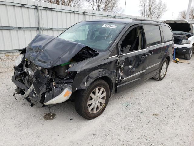 2C4RC1BG9ER469552 - 2014 CHRYSLER TOWN & COU BLACK photo 2