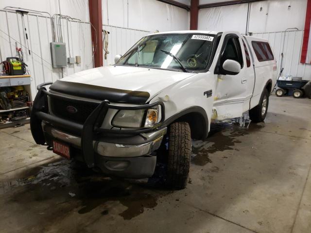 1FTRX18L93NB49022 - 2003 FORD F150 WHITE photo 2