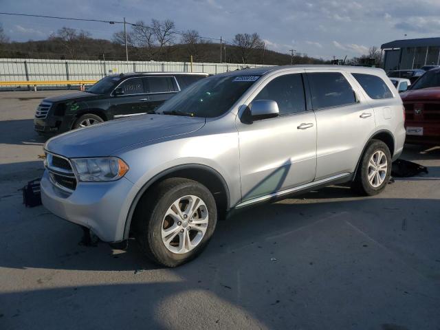 1C4RDHAGXDC512021 - 2013 DODGE DURANGO SX SILVER photo 1